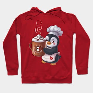 Penguin hot chocolate lover Hoodie